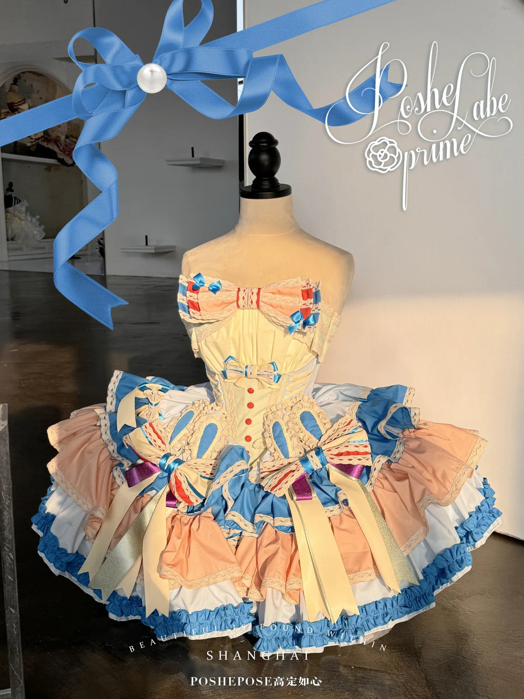 New Girls Birthday Lolita Dress 2026 Spring and Summer Women's Tube Top Satin Bowknot Slim Pettiskirt Short Mini Party Dress