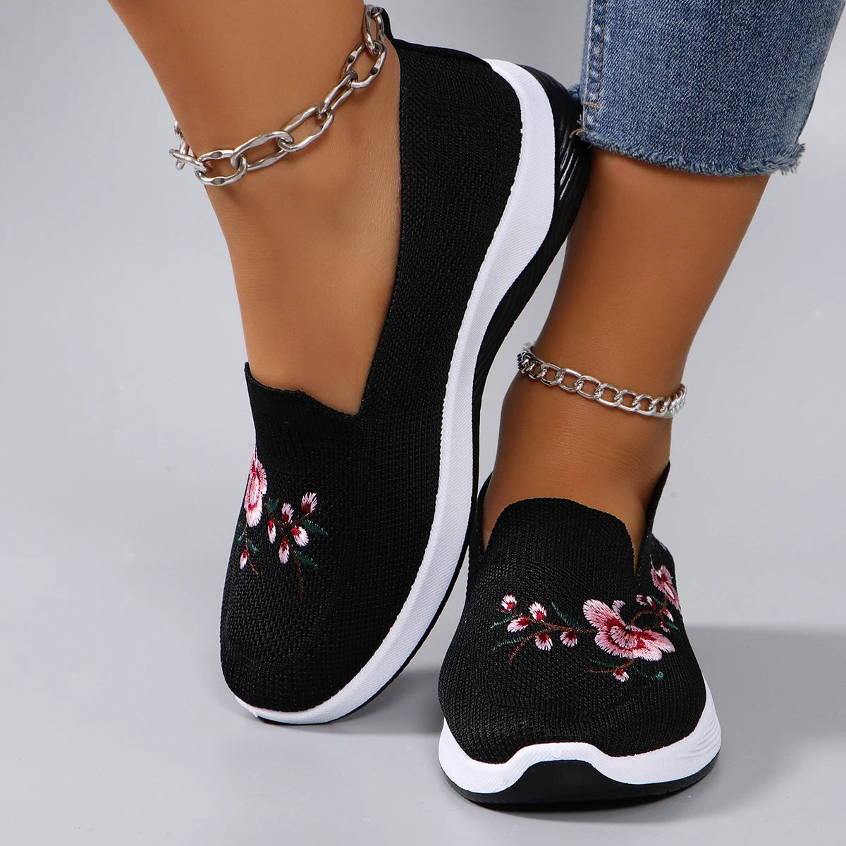 Women's summer breathable mesh flat shoes women's shoes casual sneakers shoes, clearance free shipping