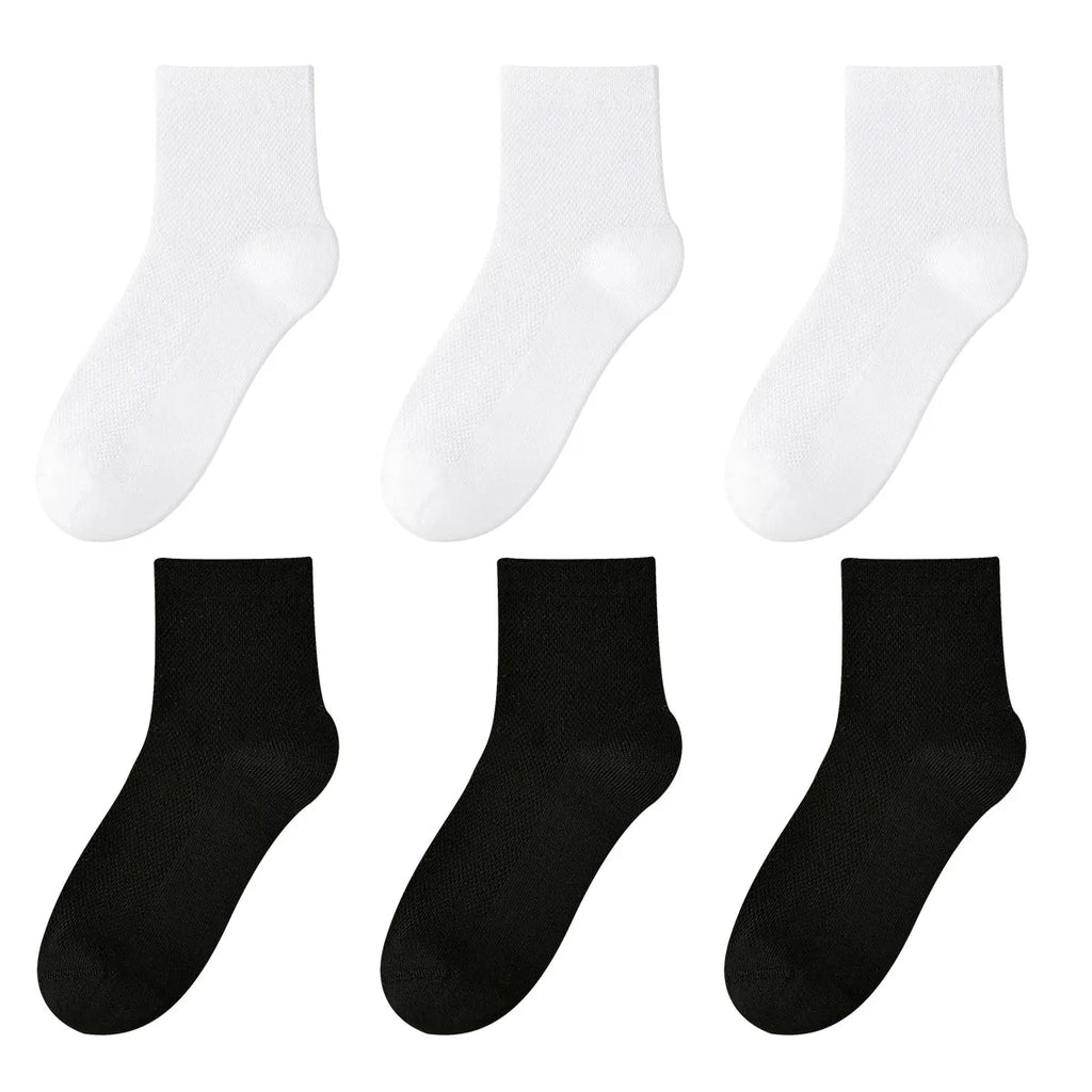 Children's Pure Cotton Mesh Boneless Summer Thin Ankle Socks OEKO-TEX Certified Safe for Kids Boys and Girls for School and Home