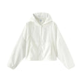 Semir Jacket Women Floral Print Girly 2025 New Summer Oversize Hooded Jacket Sweet for Casual and Trendy Outfits