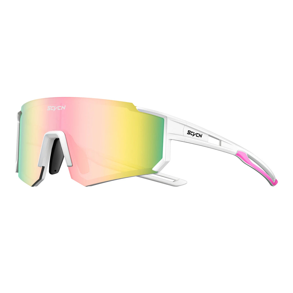 SCVCN Fashion Sunglasses for Men Women Sports Glasses Hiking Eyewear Outdoor Cycling  MTB Bike Mountain UV400 Skiing Goggles