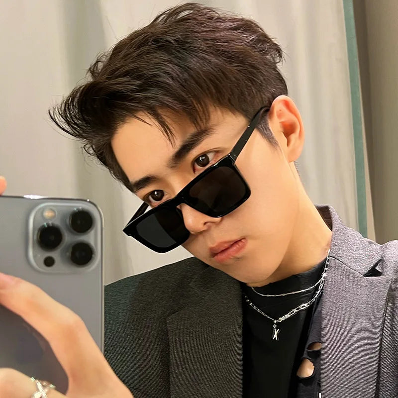 Fashion Square Sunglasses Women Men rectangle Designer Luxury unisex Sun Glasses Classic Vintage Outdoor Sunglasses For male