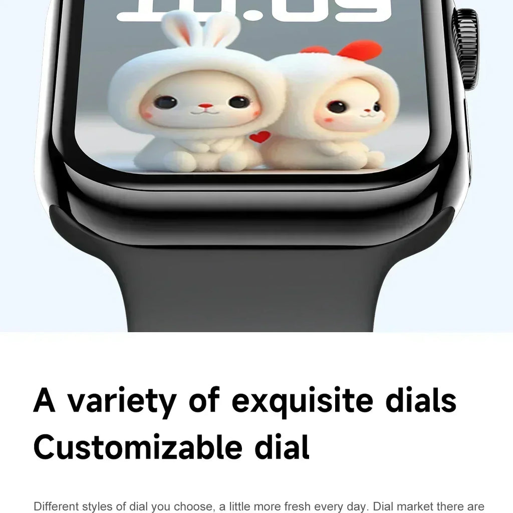 New GPS Smart Watch Series 10 For Apple Watch 10 Memory Music Video Bluetooth Call Waterproof NFC Smartwatch For Android IOS