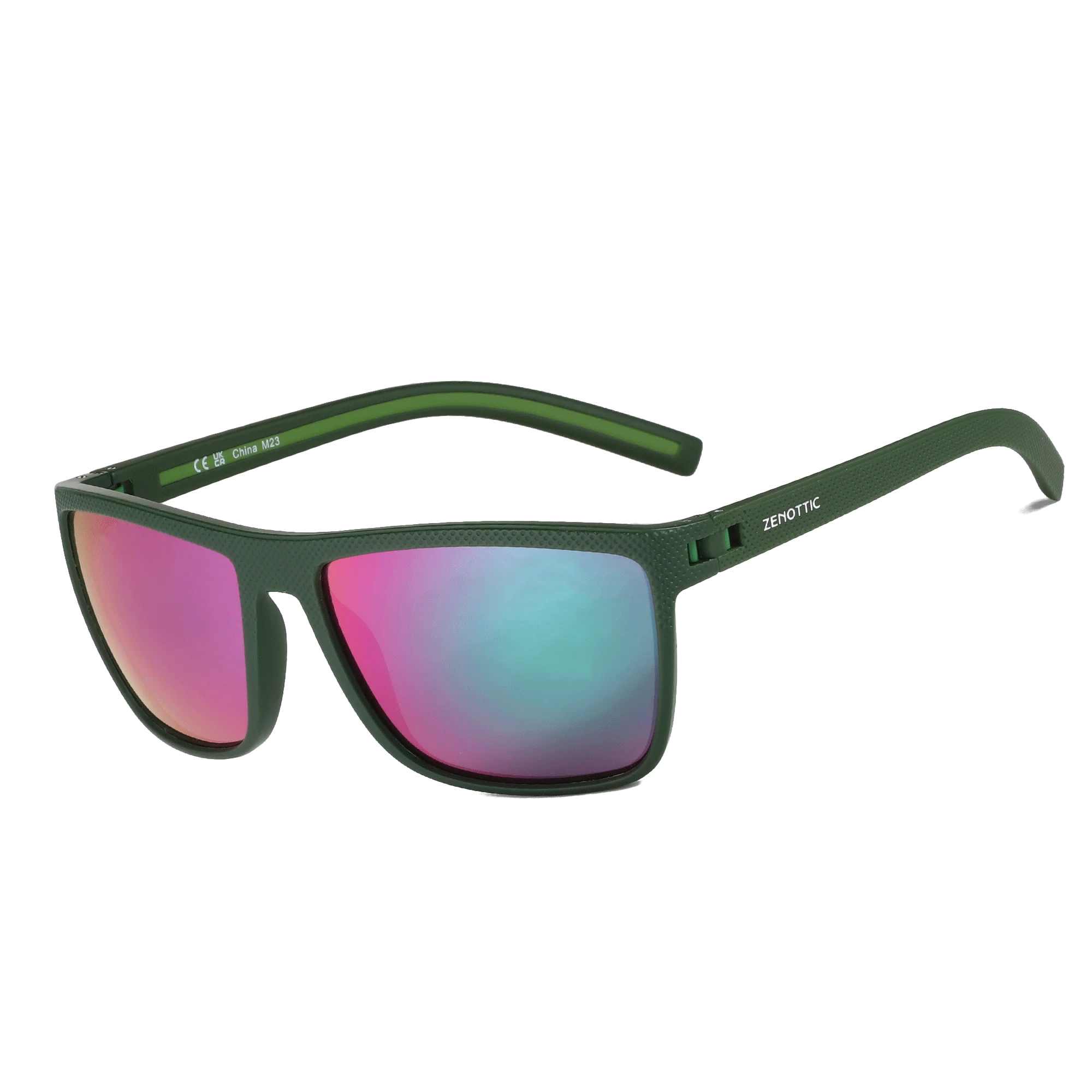 ZENOTTIC Fashion Polarized Sunglasses Shade for Women Men Lightweight TR90 Frame UV400 Protection Square Sun Glasses