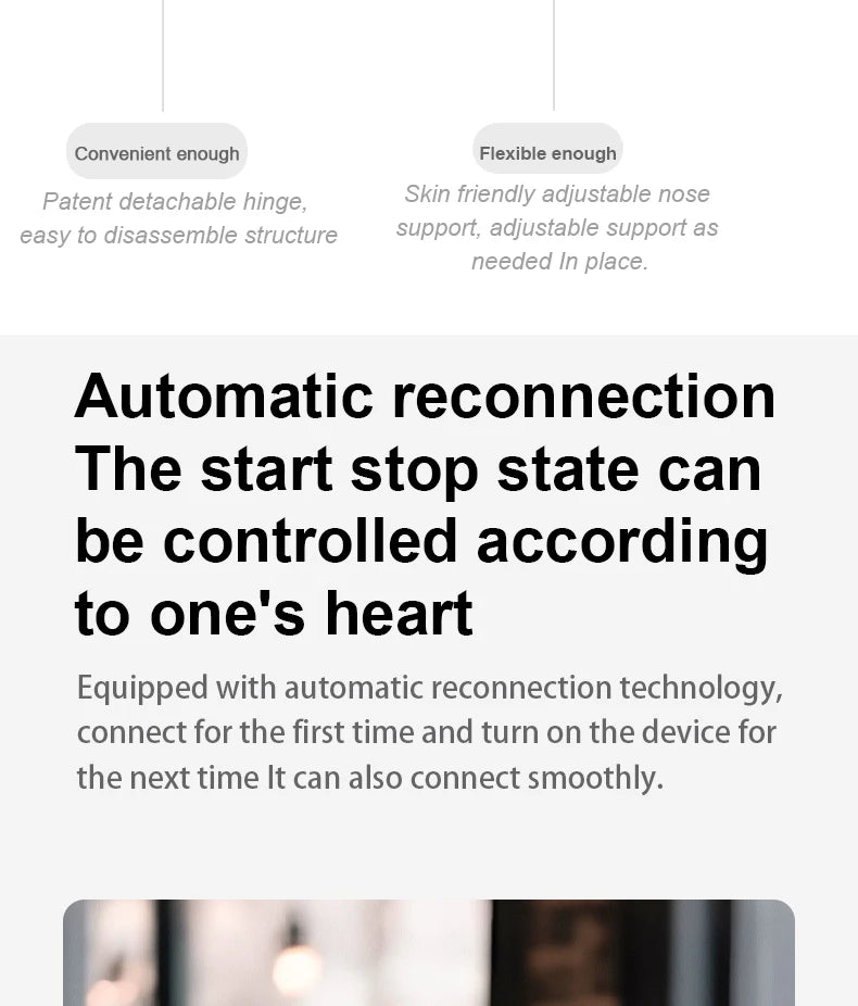 Lenovo Bluetooth Smart Glasses with Audio Mic AI Calling Real-time Translation Voice Assistant Smart Sunglasses for Men Women