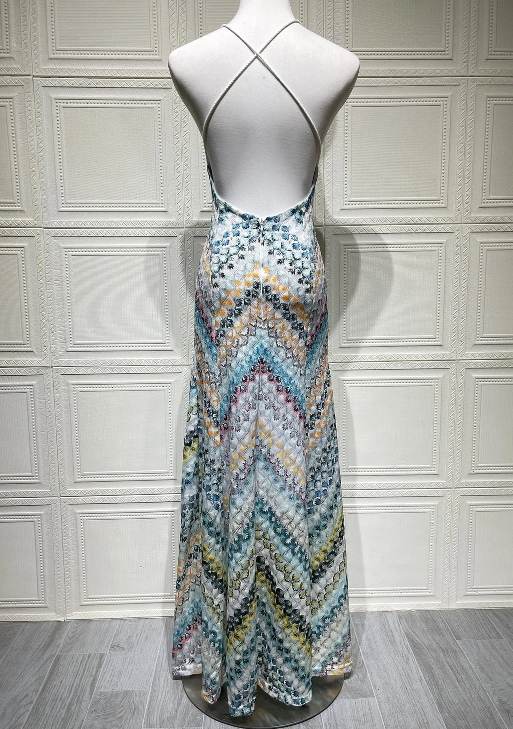 2026 New Style Dress Patchwork Long Gown Sexy Strap Dress Handmade Crochet Chic Woman 2025 Summer Dress Robe Vestido Women
