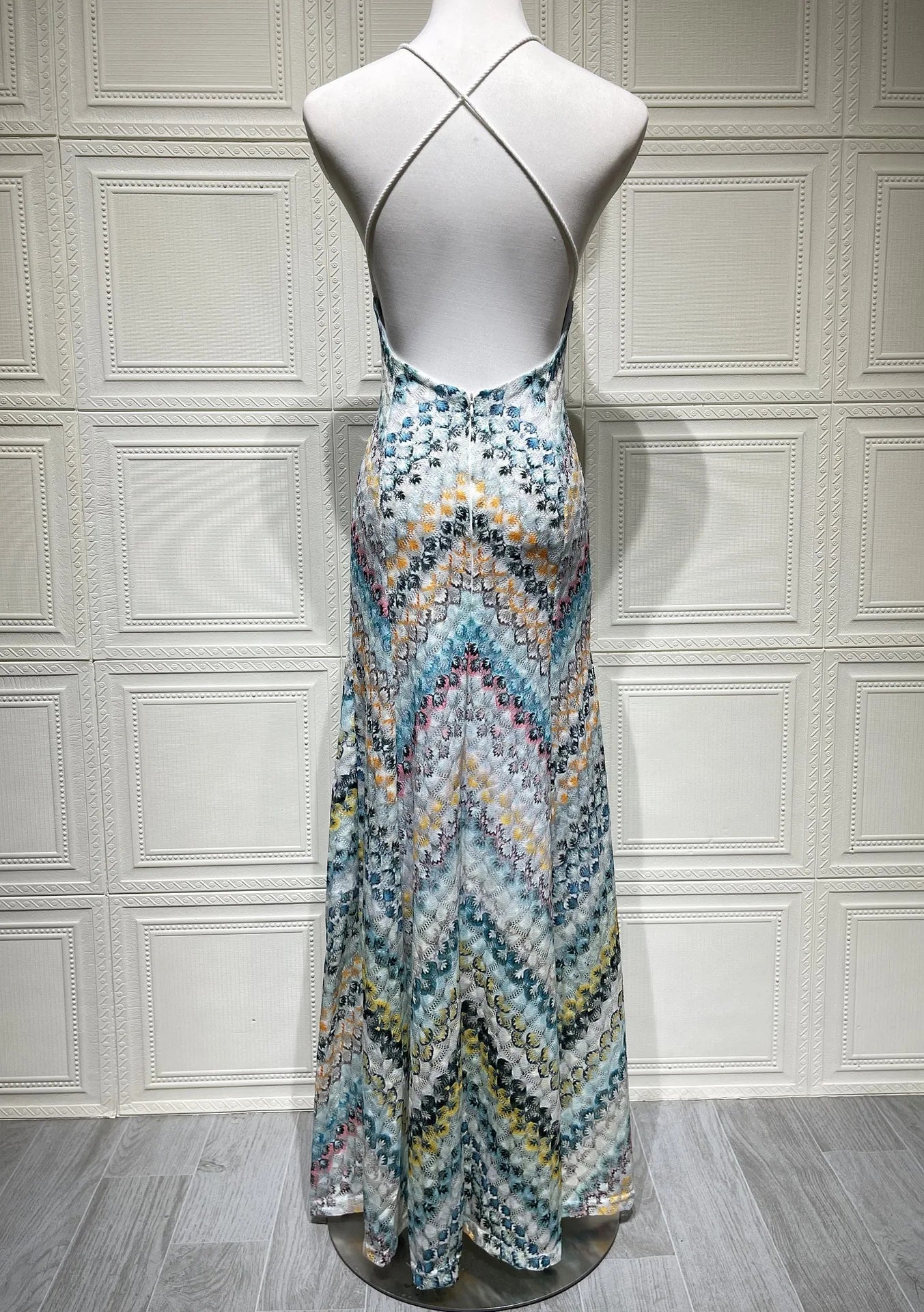 2026 New Style Dress Patchwork Long Gown Sexy Strap Dress Handmade Crochet Chic Woman 2025 Summer Dress Robe Vestido Women