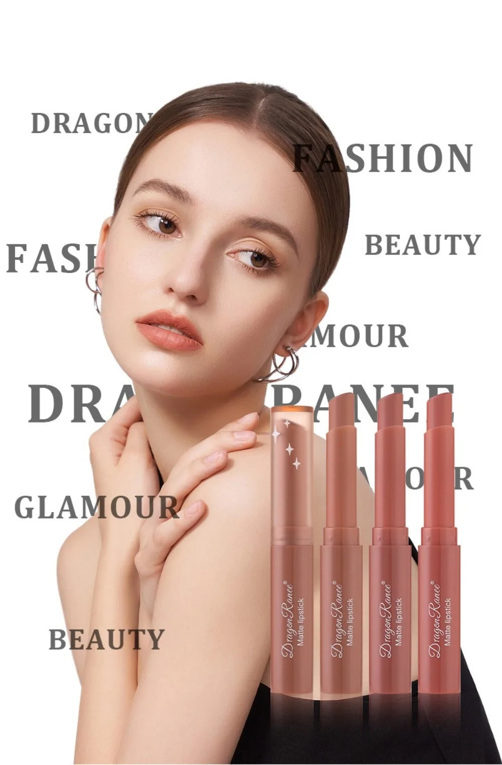 Nude Pink Matte Lipstick 12 Color Waterproof Long Lasting Lip Sticks Not Fading Sexy Red Velvet Solid Lip Gloss Women Lip Makeup