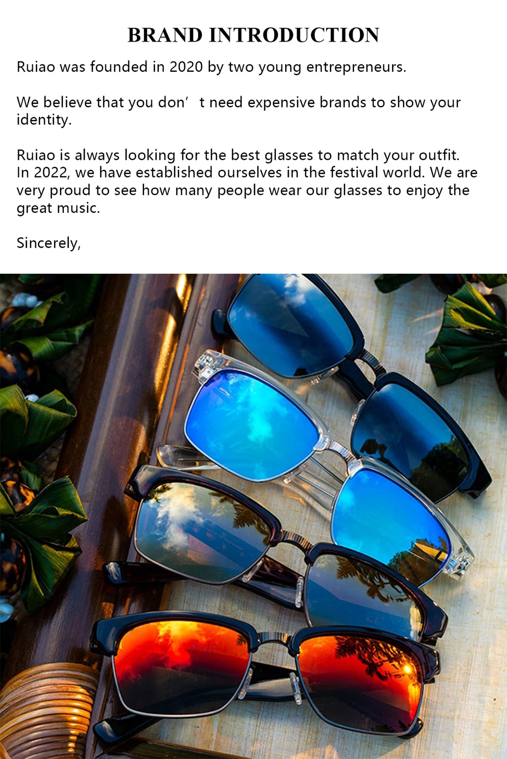 Ruiao Women Small Square Sunglasses Retro Fashion UV400 Sun Glasses for Women Luxury Brand Designer Eyewear Female Shades