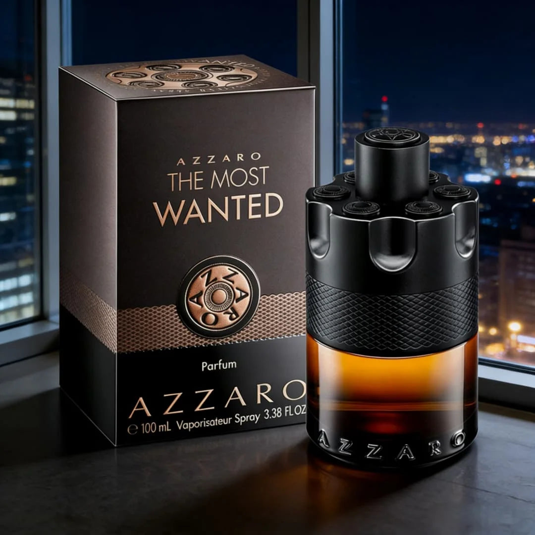 Azzaro The Most Wanted perfume 3.4 oz. 100 ml, extremely wooden and spicy, showing the charm of top men