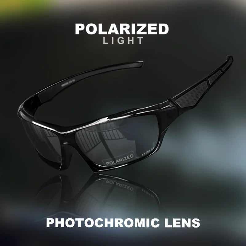 1/3PCS Sports Polarized Sunglasses for Men Lightweight Night Vision Male Shades Cycling Driving Fishing Fashion Mirror Sunglass