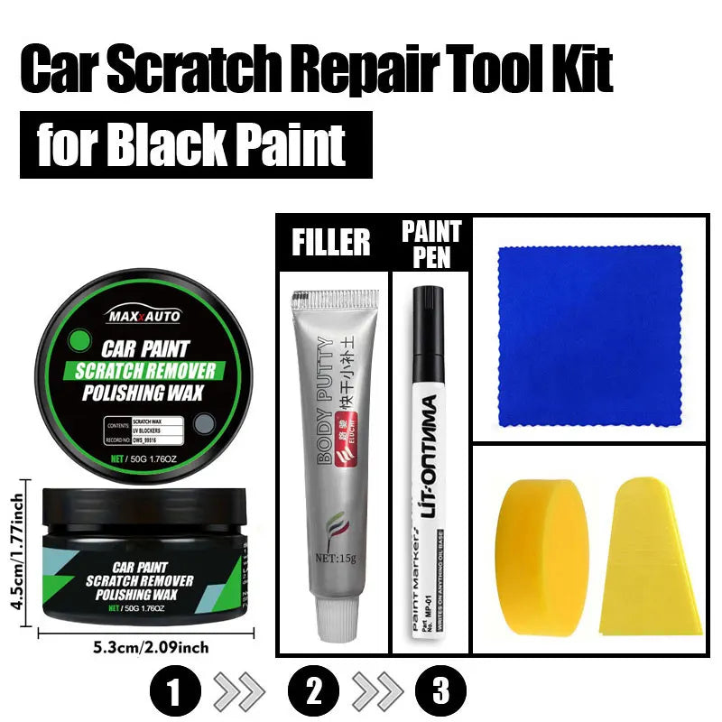 Upgraded Car Scratch Remover Kit Car Scratch Repair Paste Polishing Automotive Swirl Remover Anti Scratch Polish Wax