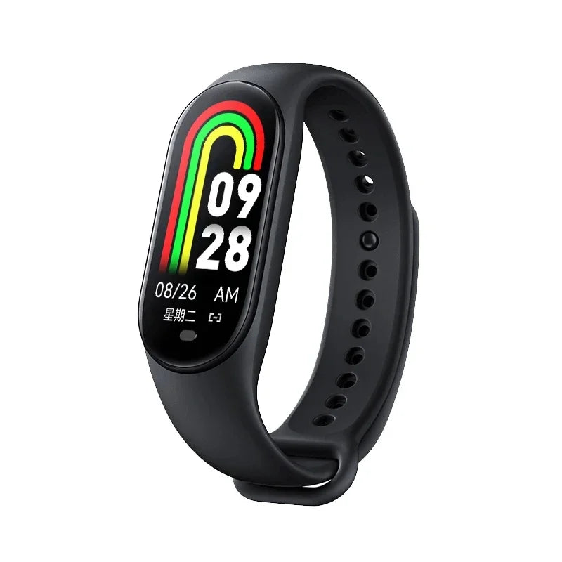 2026 New Hot Amoled Men Smart Band Women Heart Rate Smart Wartch Waterproof Smart Bracelet Sport Fitness Tracker For Android IOS