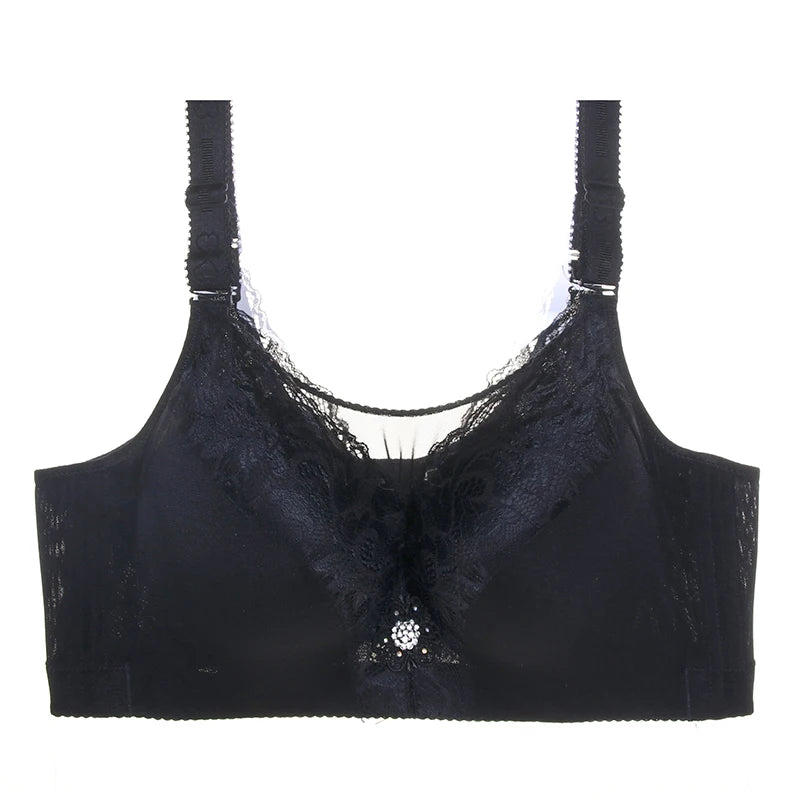 Big Size Push Up Bra 48G 50G 52G Plus Size Bralette Large Size Brassiere Female Bra Plus Size 40-52 Sexy Seamless Bras For Women