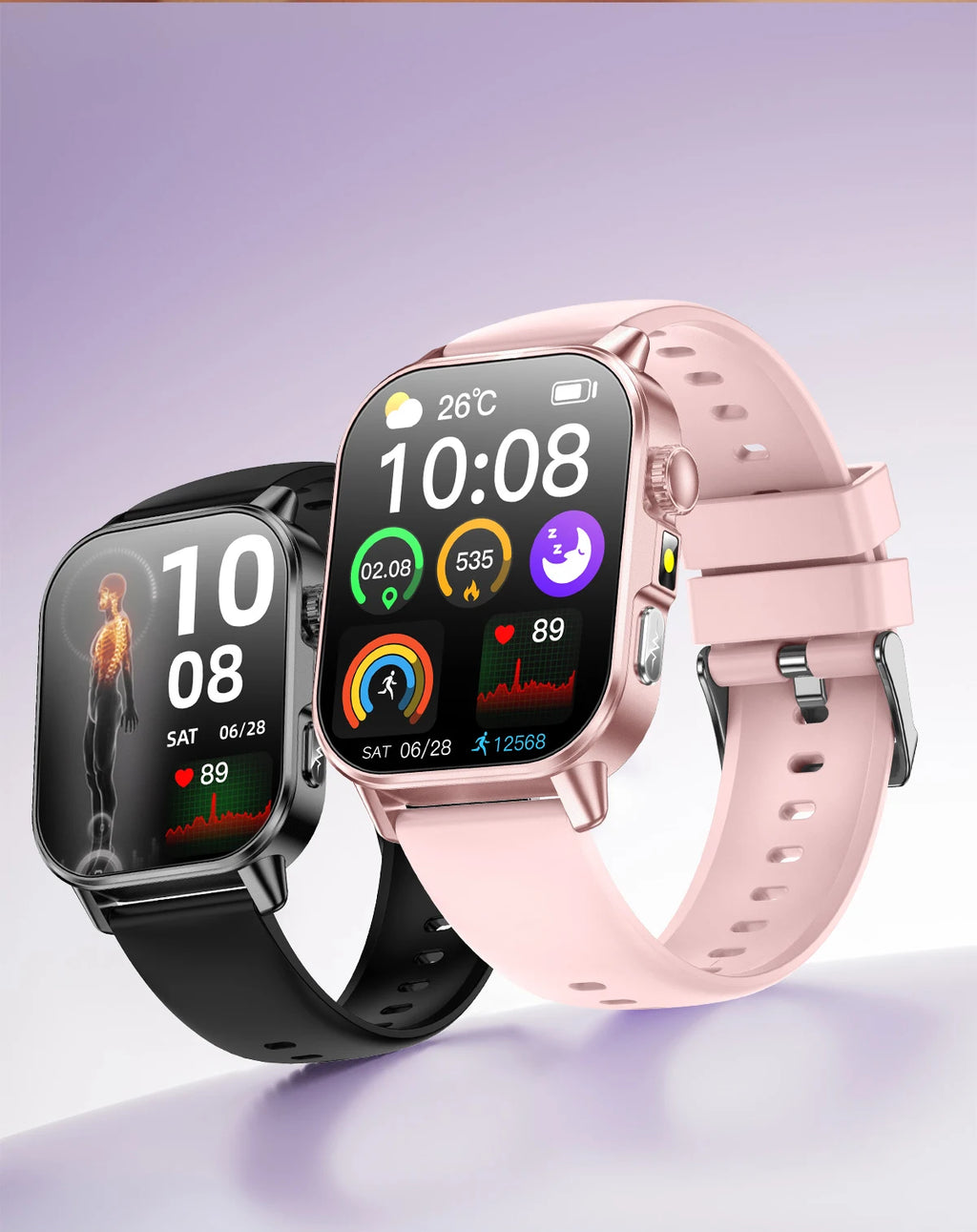 2026 New ECG+PPG Healthy Diagnose Smart Watch Men Body analysis Blood Pressure Lipid Uric Acid Women's Health Tracker Smartwatch