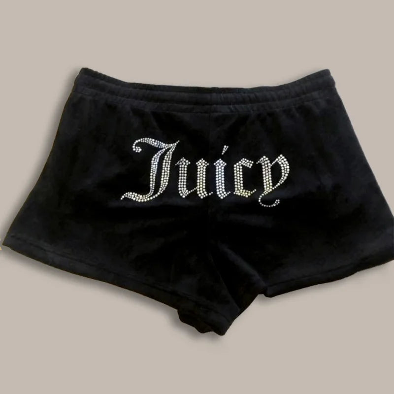 Women's retro breathable shorts, super shorts, wide legs, Y2K, Casual loose shorts, summer 2025