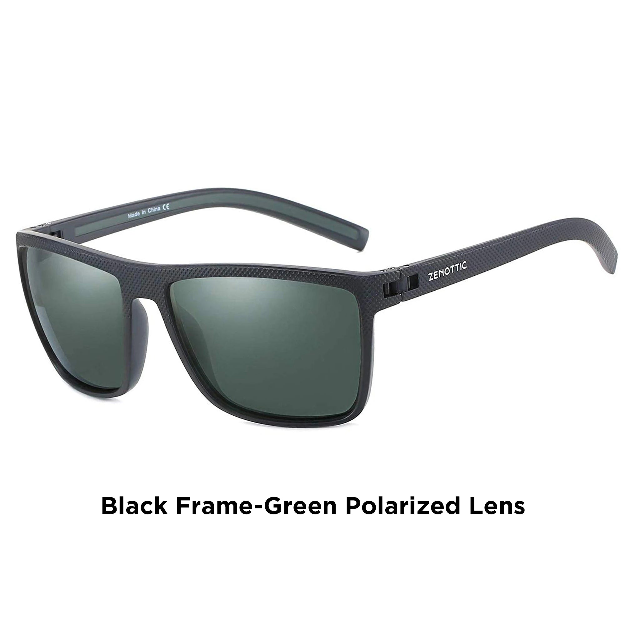 ZENOTTIC Fashion Polarized Sunglasses Shade for Women Men Lightweight TR90 Frame UV400 Protection Square Sun Glasses