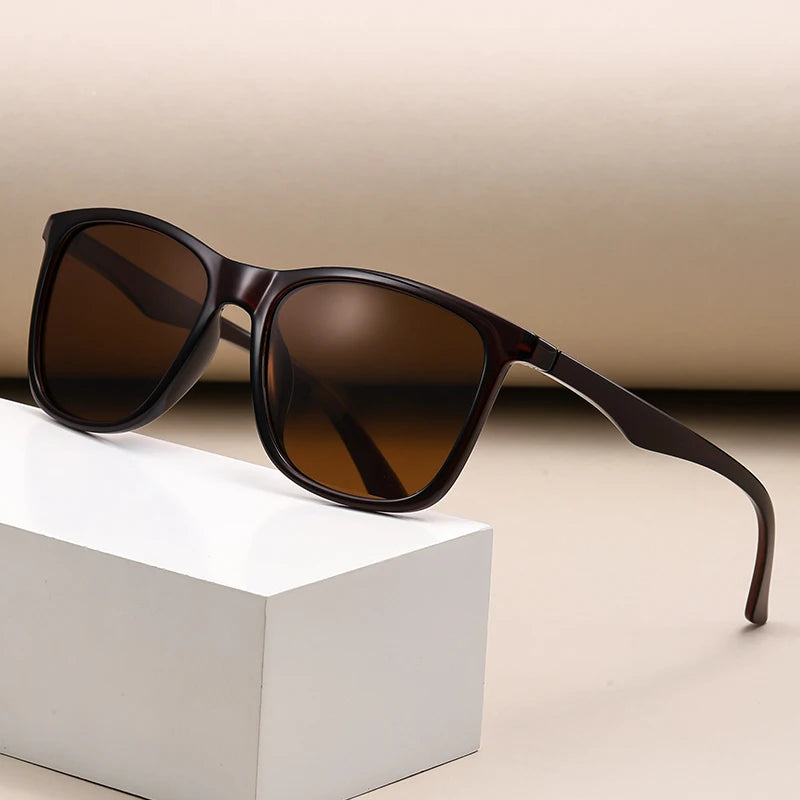 2024 Luxury Brand Polarized Sunglasses Men High-End Outdoor Glasses Fashion Square Driving Eyewear Travel Sun Glasses Uv400