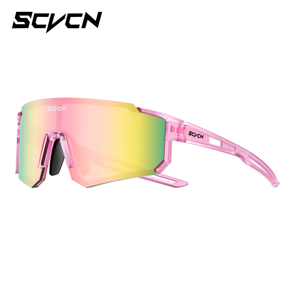 SCVCN Fashion Sunglasses for Men Women Sports Glasses Hiking Eyewear Outdoor Cycling  MTB Bike Mountain UV400 Skiing Goggles