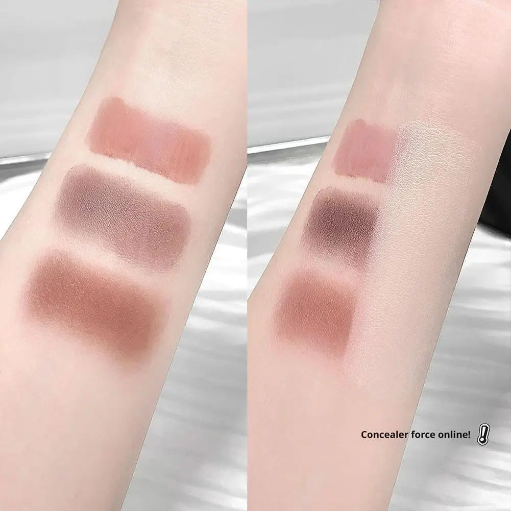 Dual-ended Foundation Stick Natural Matte Ivory White Natural Color Foundation Stick Even Out Skin Tone Provides Spot Foundation