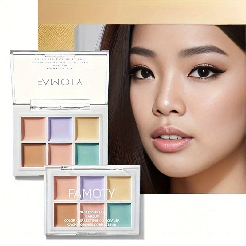 Nine-tone Concealer Spotty Acne Print Dark Eye Circles Tear Gap Brightening Skin Tone Lasts Forever
