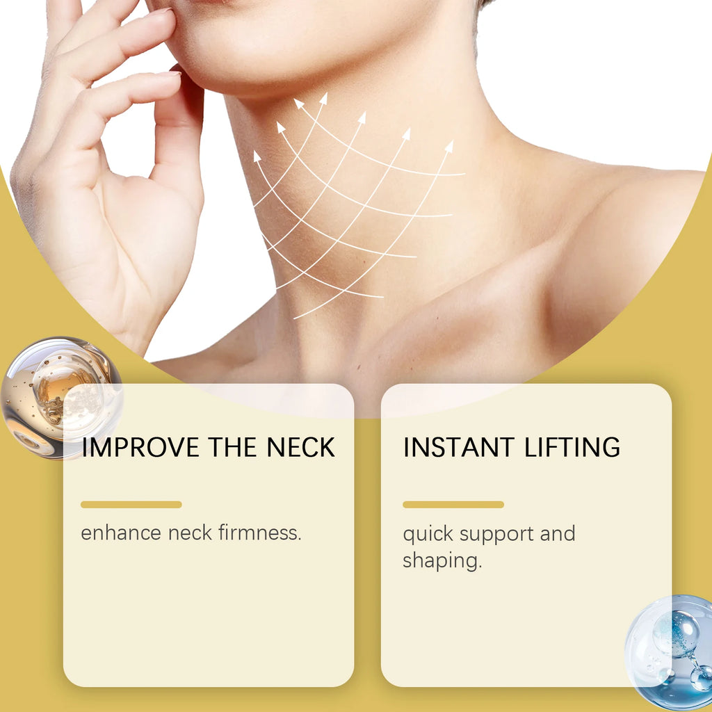 Neck Lifting Patch Improve Neck Contour Reduce Fine Lines Relieve Double Chin Increase Skin Elasticity Neck Invisible Care Mask