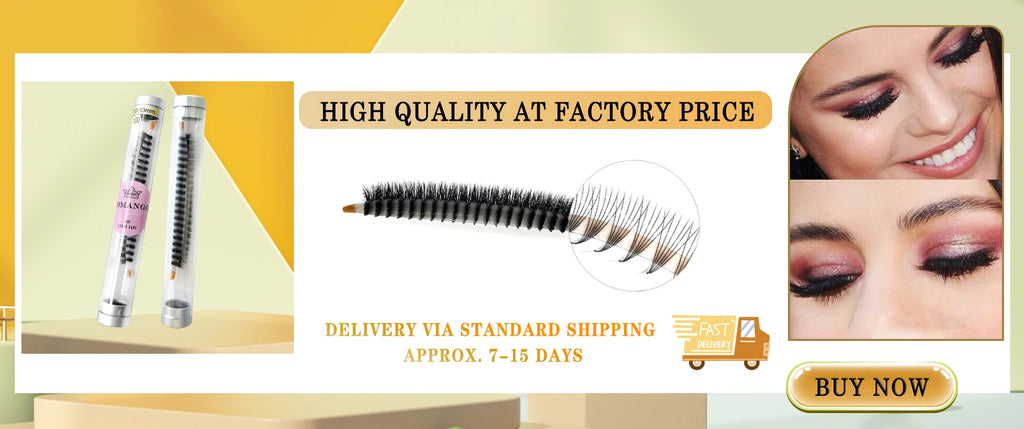 CoMango Easy Fan Lashes Extension DIY 2d/3d/4d/10d Faux Mink Blooming Eye Lash Extensions 0.03/0.05/0.07 Makeup Lashes