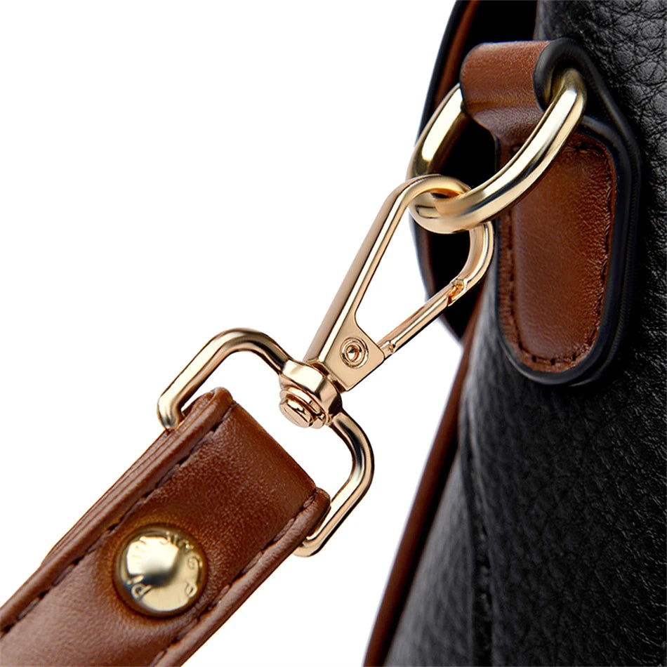 Solid Color Top Quality Leather Small Shoulder Bagsfor Women 2026 Hot Messenger Bags with StrapDesigner Crossbody Bag Sac AMain