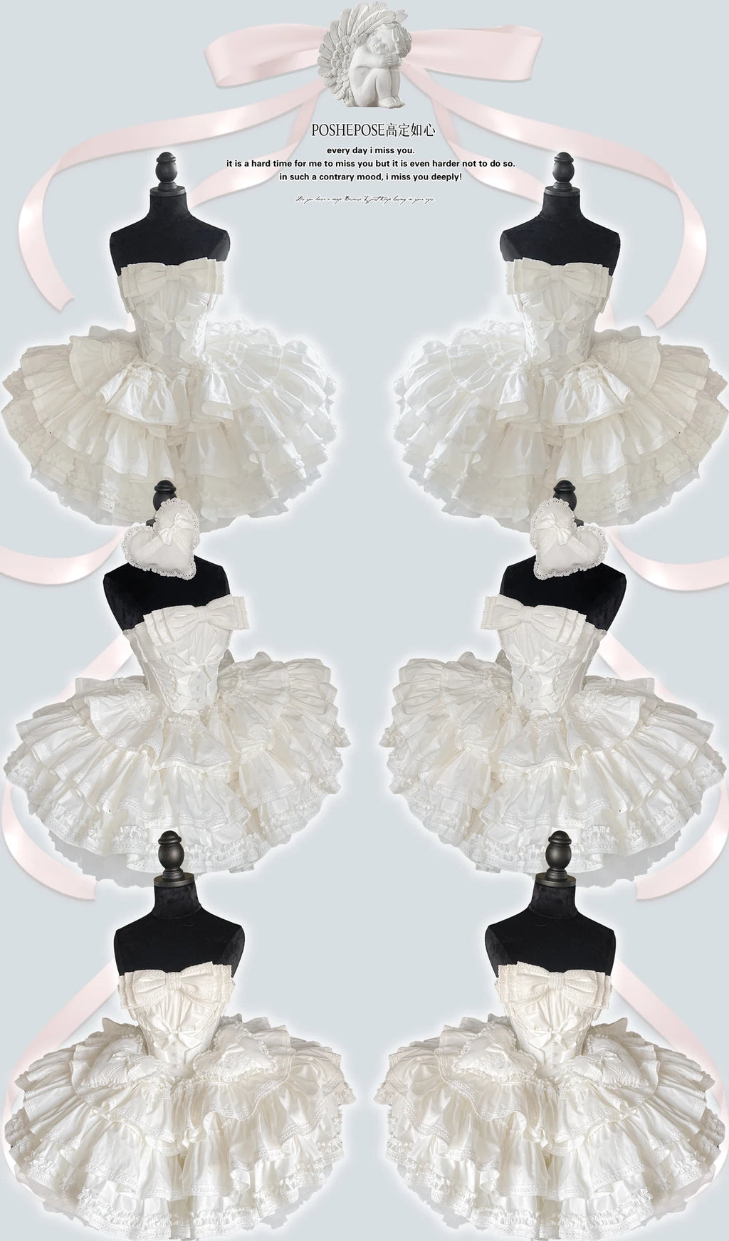New Girls Birthday Lolita Dress 2026 Spring and Summer Women's Tube Top Satin Bowknot Slim Pettiskirt Short Mini Party Dress