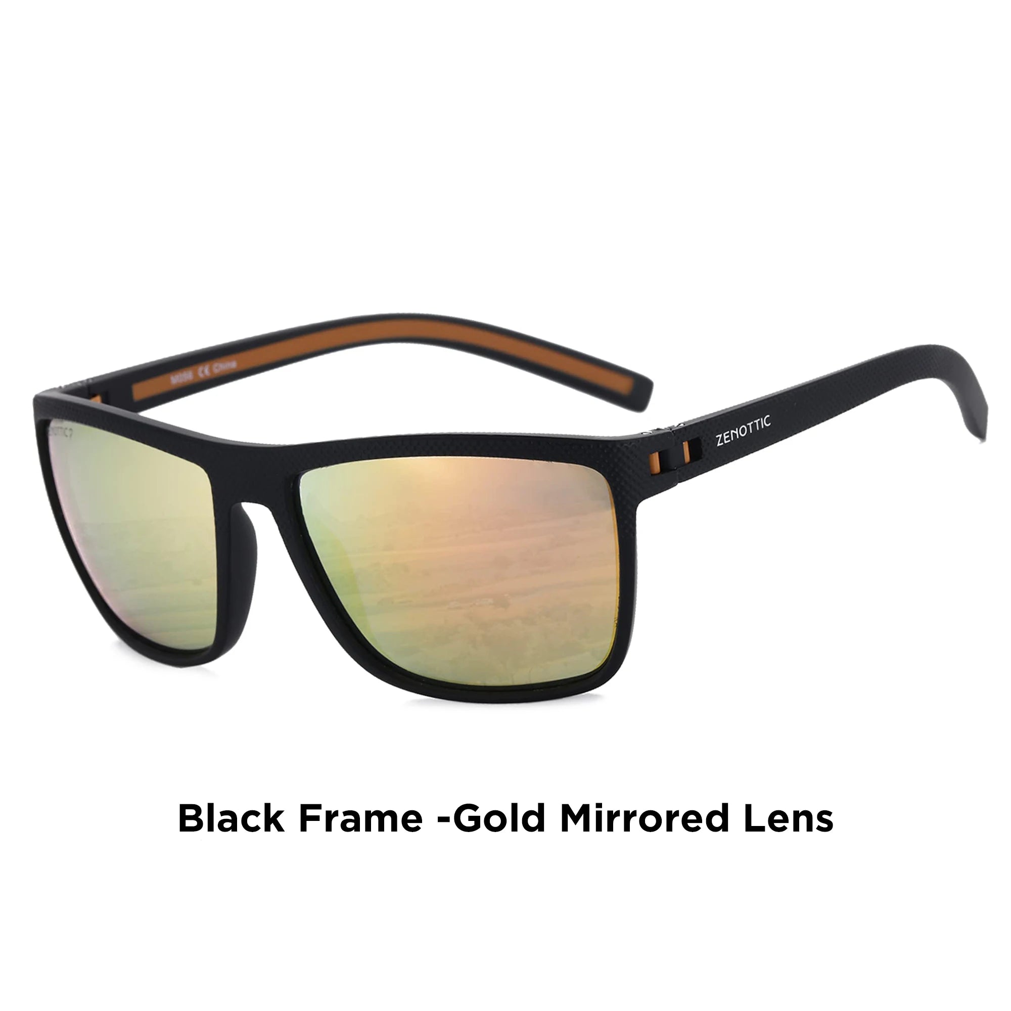 ZENOTTIC Fashion Polarized Sunglasses Shade for Women Men Lightweight TR90 Frame UV400 Protection Square Sun Glasses