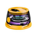 Mini Travel Stereo Speaker Outdoor Magnetic Bluetooth Speaker Wireless Portable with RGB Color Light and Phone Holder for IOS