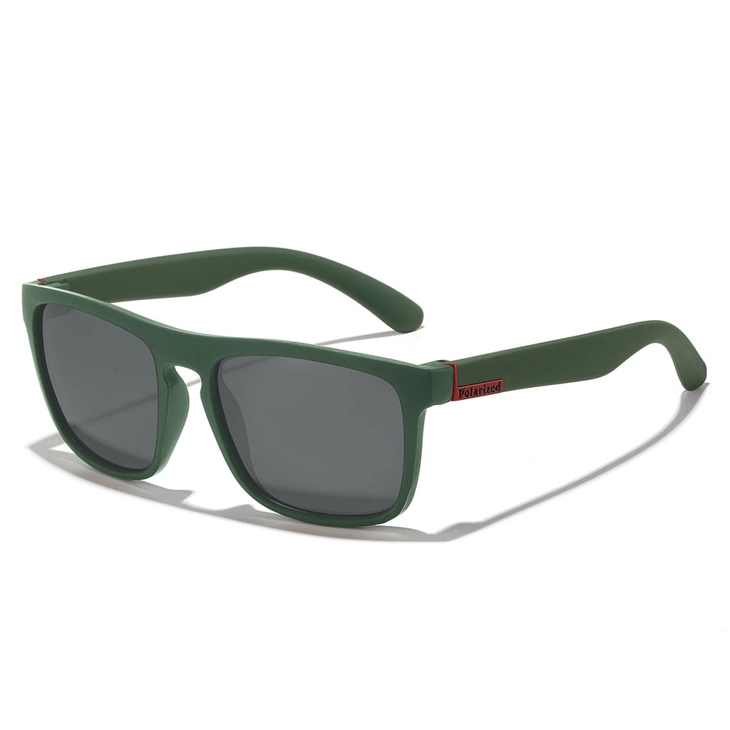 Retro Style Square Frame Polarized Cycling Sunglasses Men Night Vision Car Driving Sunglass Dirt Bike Motorcycle Glasses UV400