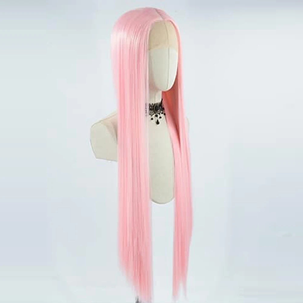 Charisma Synthetic Lace Front Wig Long Silky Straight Hair Heat Resistant Hair Synthetic Wigs For Women Ginger Blonde Wig