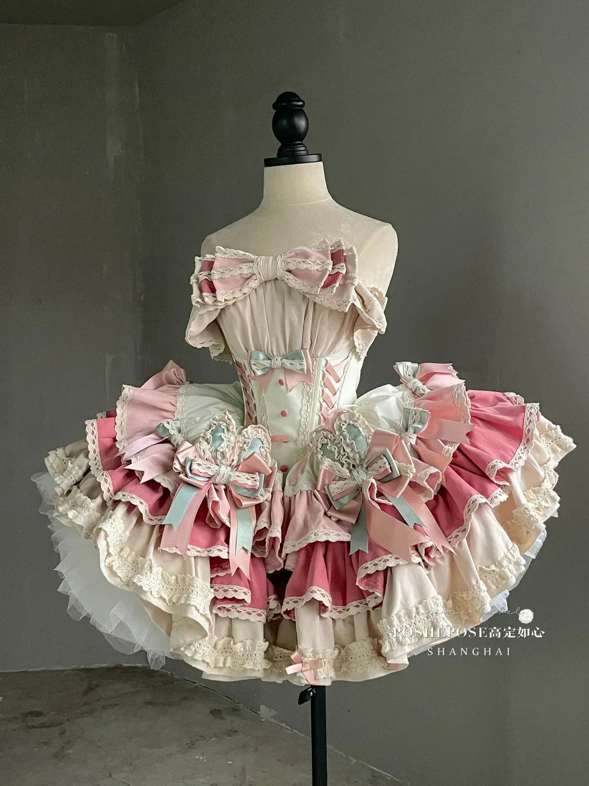 New Girls Birthday Lolita Dress 2026 Spring and Summer Women's Tube Top Satin Bowknot Slim Pettiskirt Short Mini Party Dress