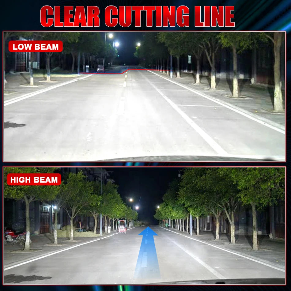 2PCS D2S D4S D2R LED Headlight HID D1S D3S D8S LED Headlamp Bulbs 1000000LM Xenon Car Lights Turbo Lamps Canbus 6000K Plug&Play