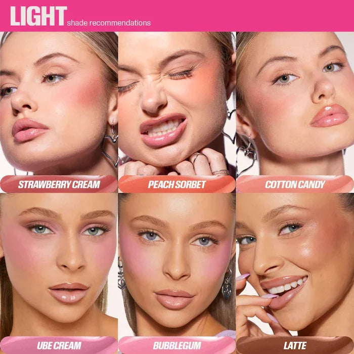 Beauty Pocket Blush LIP Stick Lip And Cheek Hydrating Stick Natural Rouge Powder Blush Cream Lipstick Cheek Easy To Apply Color