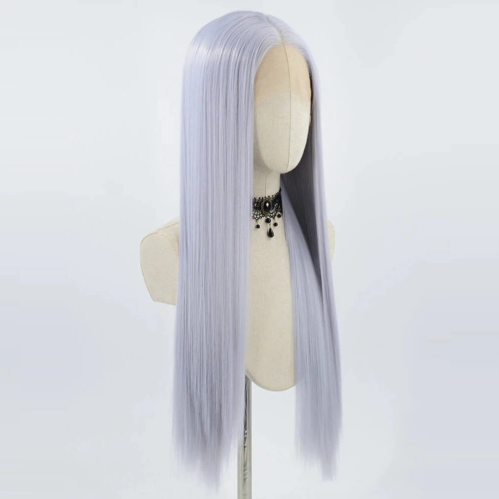 Charisma Synthetic Lace Front Wig Long Silky Straight Hair Heat Resistant Hair Synthetic Wigs For Women Ginger Blonde Wig
