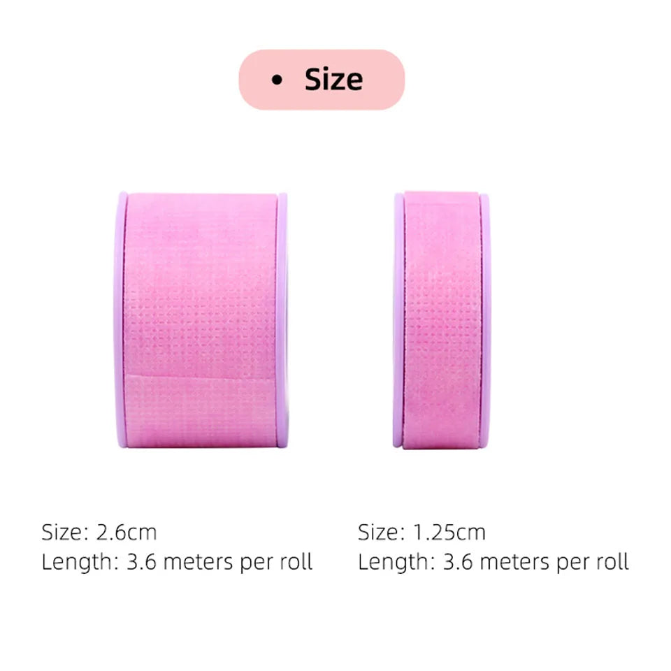 Lashprofessor Fake Eyelash Extension Silicone Gel Tape Lashes Accessories and Tools Cosmetic Supplies Makeup Tool Non-woven Tape
