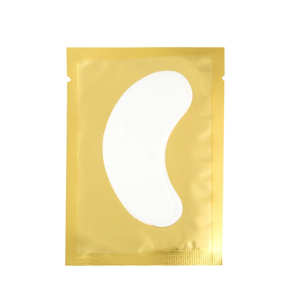 50Pairs/Lots Eyelash Extension Patch Under Eye Pads Hydrogel Patches For Extension Lint Free Stickers Eyelash patches Makeup