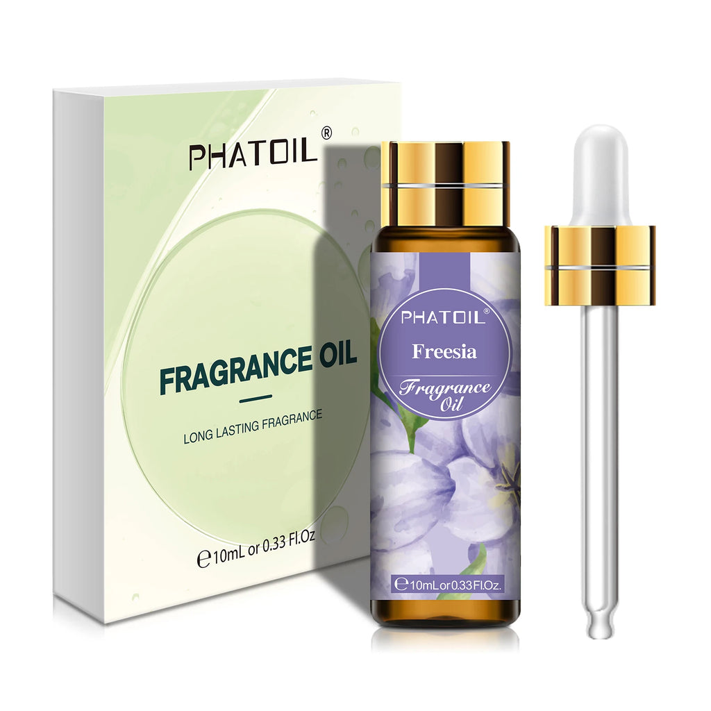 PHATOIL 10ml Fragrance Oil For Women Strawberry Peach Angel Sea Breeze Coconut & Vanilla Bubble Gum Aromatherapy Fragrance Oils