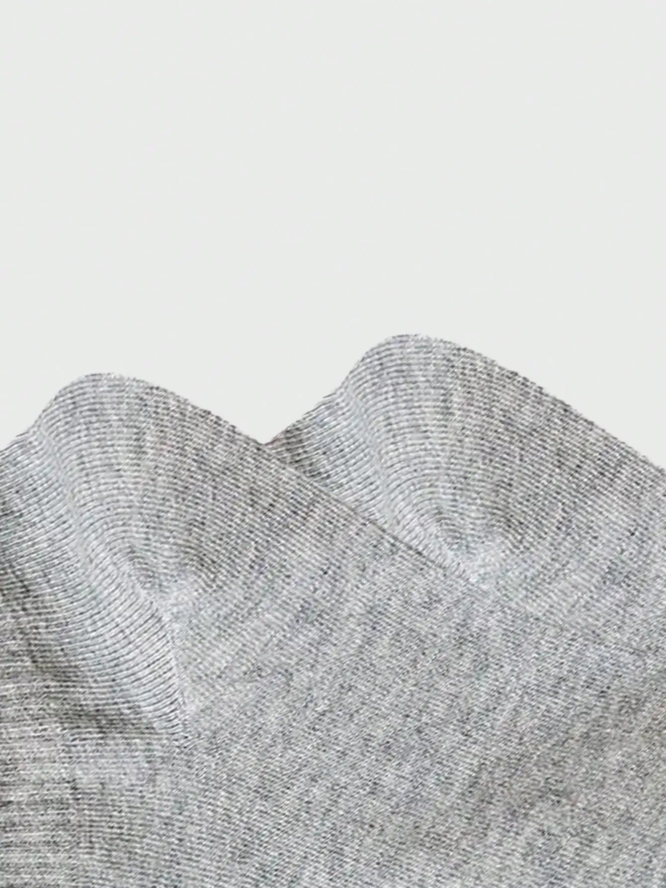 5/10/15 pairs of unisex boat socks, casual black, white and gray men's business socks, sweat-absorbent breathable