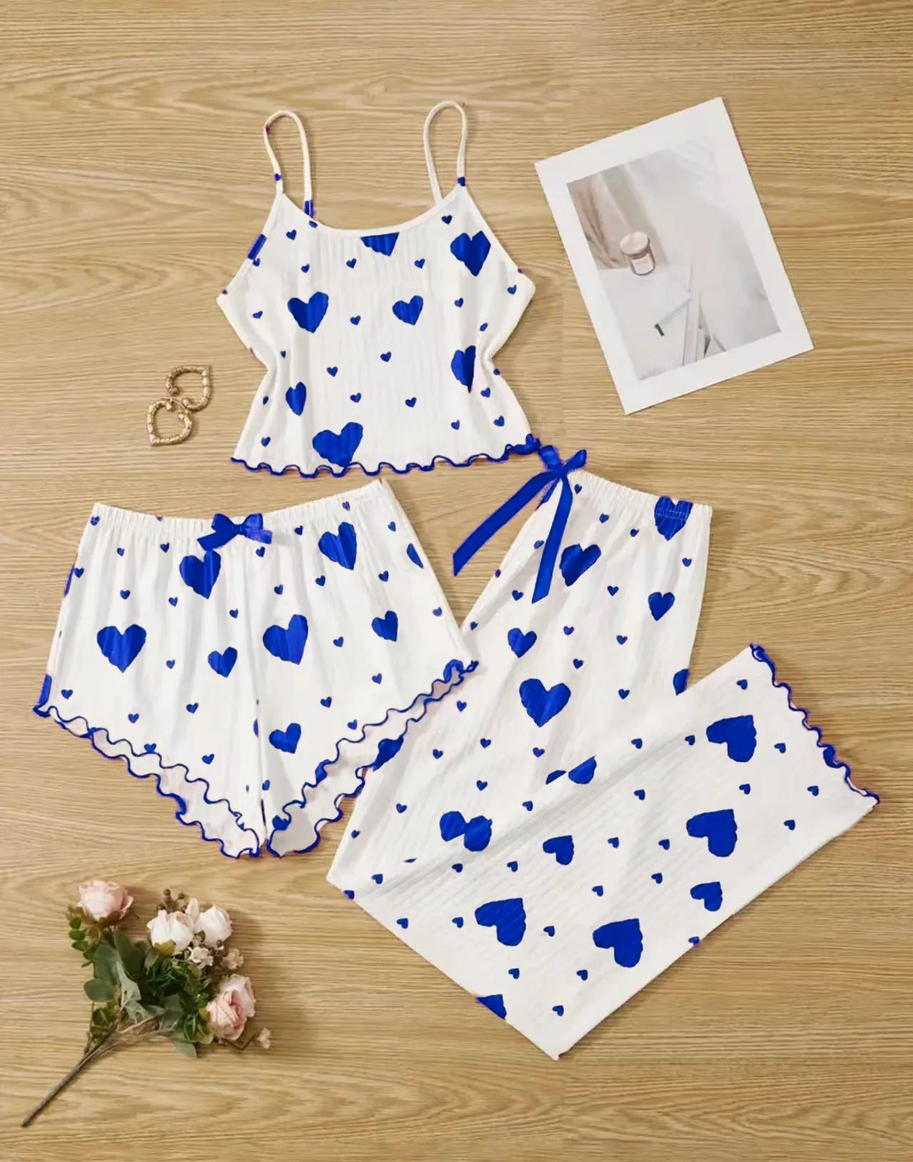 Pajama Suit for Women Woman Pyjamas Set Sexy Women Summer Nightgown Set Women's Home Suit Shorts Pajamas Sleepwear Pants Ladies