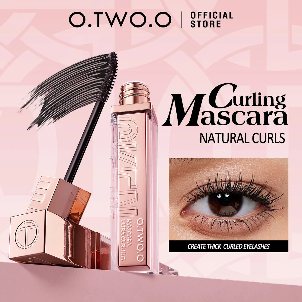 O.TWO.O 5D Mascara Eyelash Extension Volumizing Long-Wearing Smudge-Proof Thick Quick-drying Waterproof Black Mascara Eye Makeup