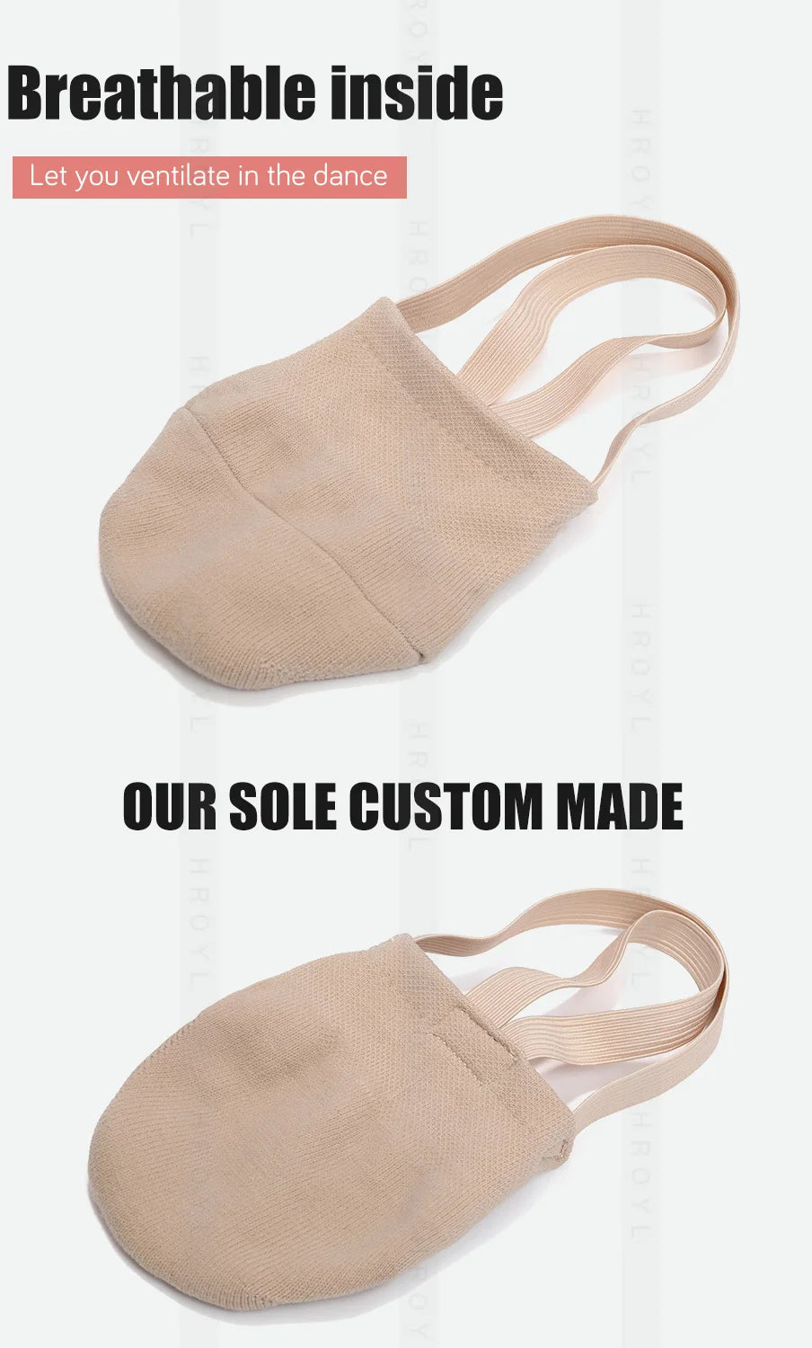 Girls Rhythmic Gymnastics Shoes Women Adult Children Half Sole Jazz Ballet Dance Shoes Half Toe Shoes Woman Belly Dancing Shoes