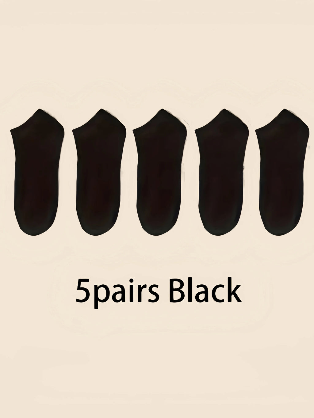 5/10/15 pairs of unisex boat socks, casual black, white and gray men's business socks, sweat-absorbent breathable