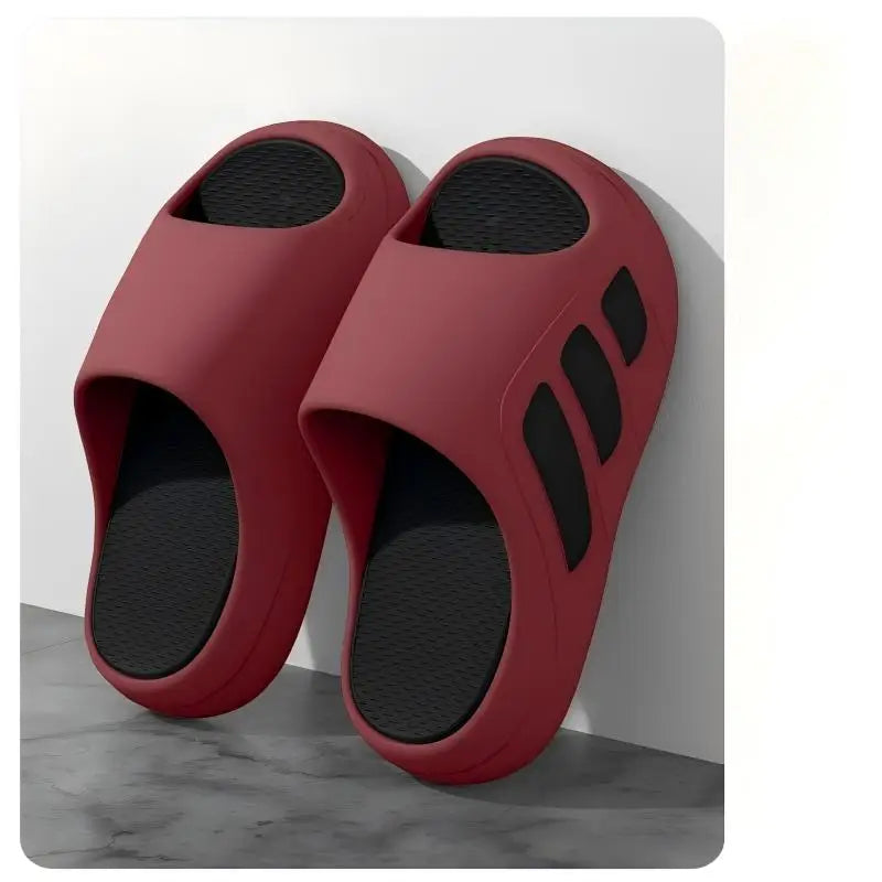Women's Trendyy Outdoor Couple's Sandals Eva Non-Slip Wear-Resistant Slippers for Men and Women Indoor Home Silent Slippers