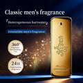 Paco Rabanne 1 Million for Men Eau de Toilette Spray 3.4 oz Spicy Cinnamon Citrus Amber Leather 24 Hour Long Lasting Cologne