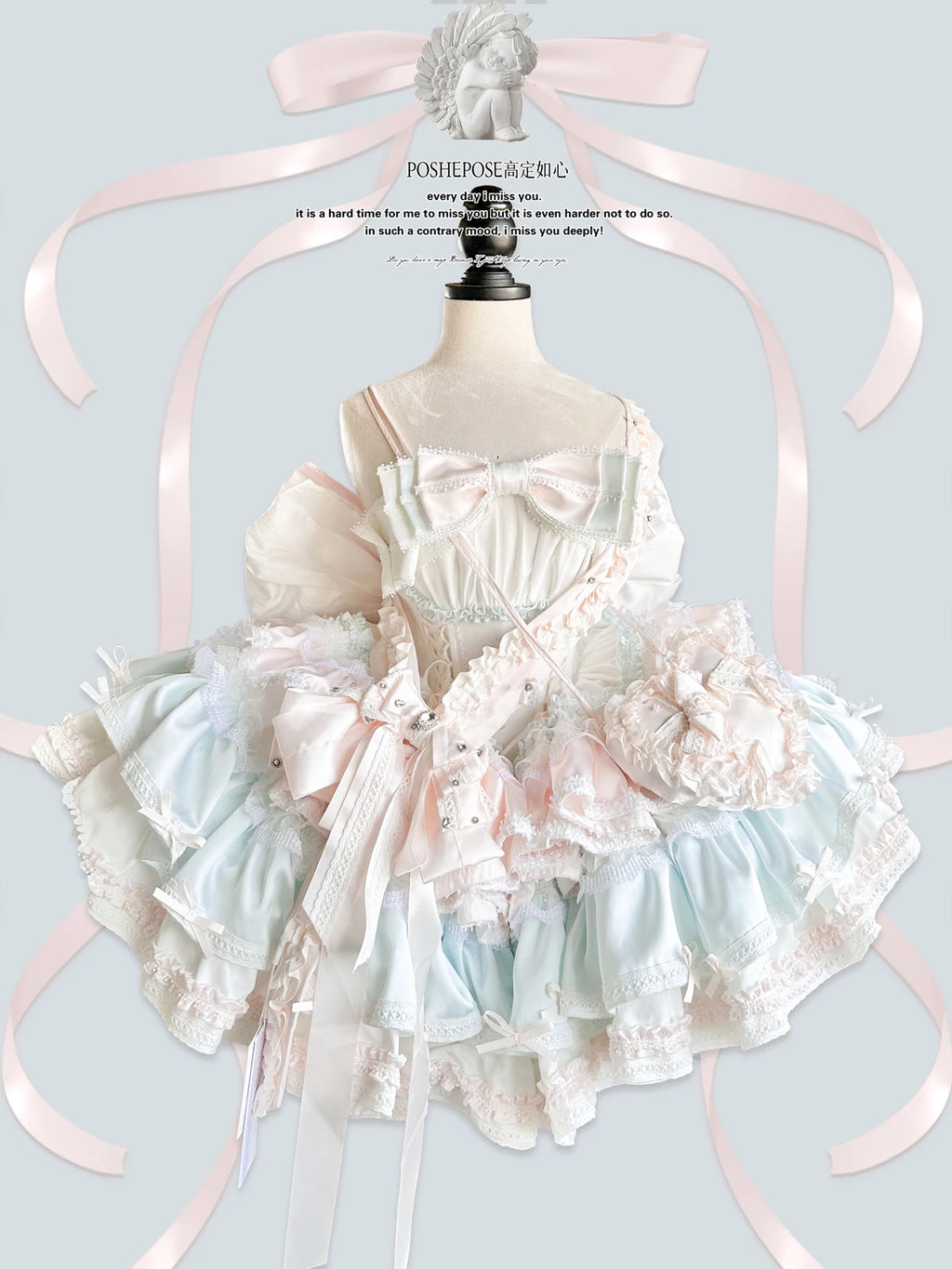 New Girls Birthday Lolita Dress 2026 Spring and Summer Women's Tube Top Satin Bowknot Slim Pettiskirt Short Mini Party Dress
