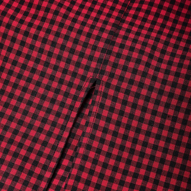 Women Summer Plaid Dress 2026 ZANZEA Elegant Square Neck Short Sleeve Midi Dresses Casual Work Vestidos Stylish Holiday Sundress