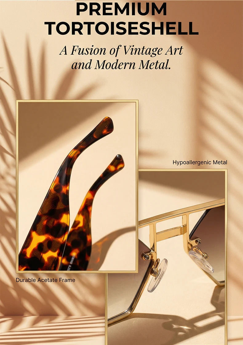 Steampunk Rectangle Sunglasses Women Men 2026 Luxury Hollow Metal Frame Sun Glasses Vintage Punk Hexagon Eyewear UV400 Shades